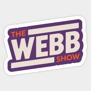 The Webb Show Sticker